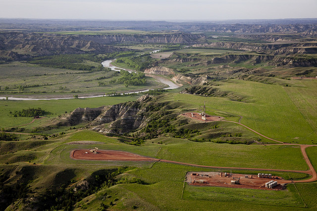North Dakota shale landscape